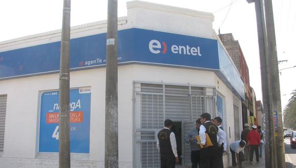 Delincuentes hurtan celulares de Entel valorizados en más de US$5 mil