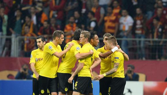 Champions League: Borussia Dortmund aplastó 4-0 al Galatasaray