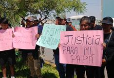 Tacna: Familiares demandan justicia para dirigente asesinado a balazos