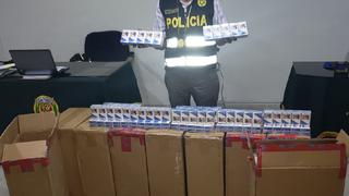 Incautan 90 mil cigarrillos que iban a ser comercializados en Lima durante cuarentena