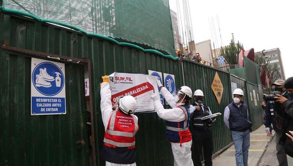 El proyecto inmobiliario de oficinas está situado en el cruce de las calles Berlín y Bolognesi en Miraflores. (Foto: Sunafil)