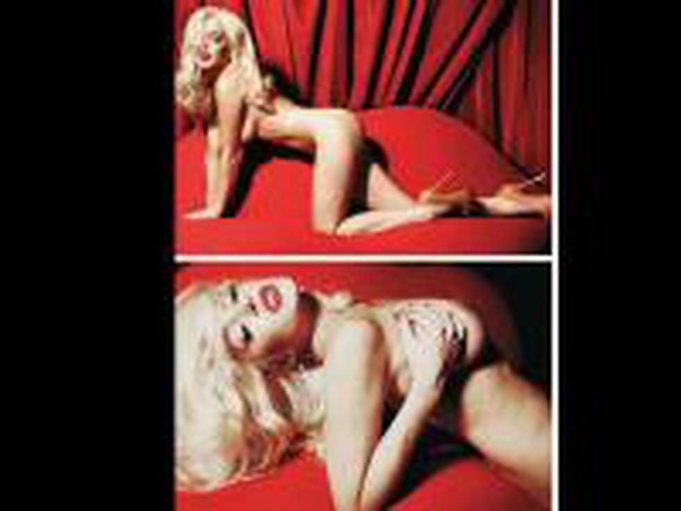 Lindsay Lohan desnuda al estilo de Marilyn Monroe