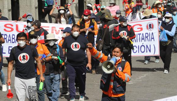 Trabajadores de las Bambas piden que cese la violencia en Apurímac para volver a trabajar| FOTO: Leonardo Cuito