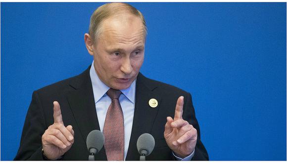 Vladimir Putin niega que Rusia tenga relación con ciberataque 
