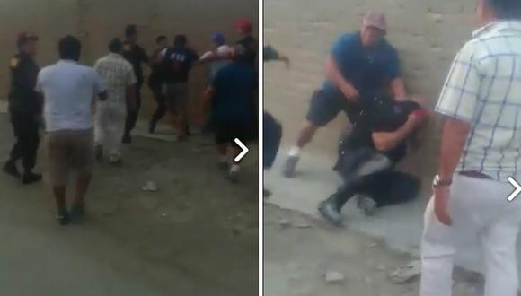 Trujillo: Policías realizan intervención y mira lo que les sucede (VIDEO) 