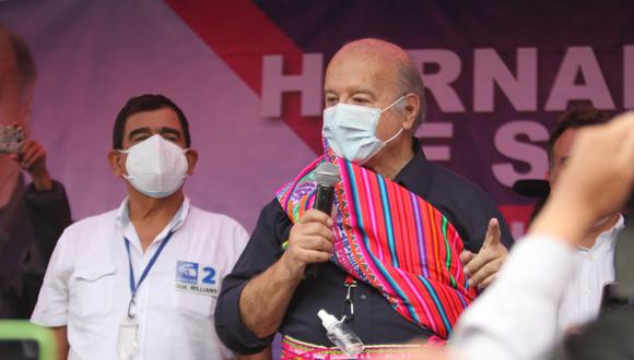 Hernando de Soto se reunió con Manolo Fernández en Ica. (Foto: Avanza País)