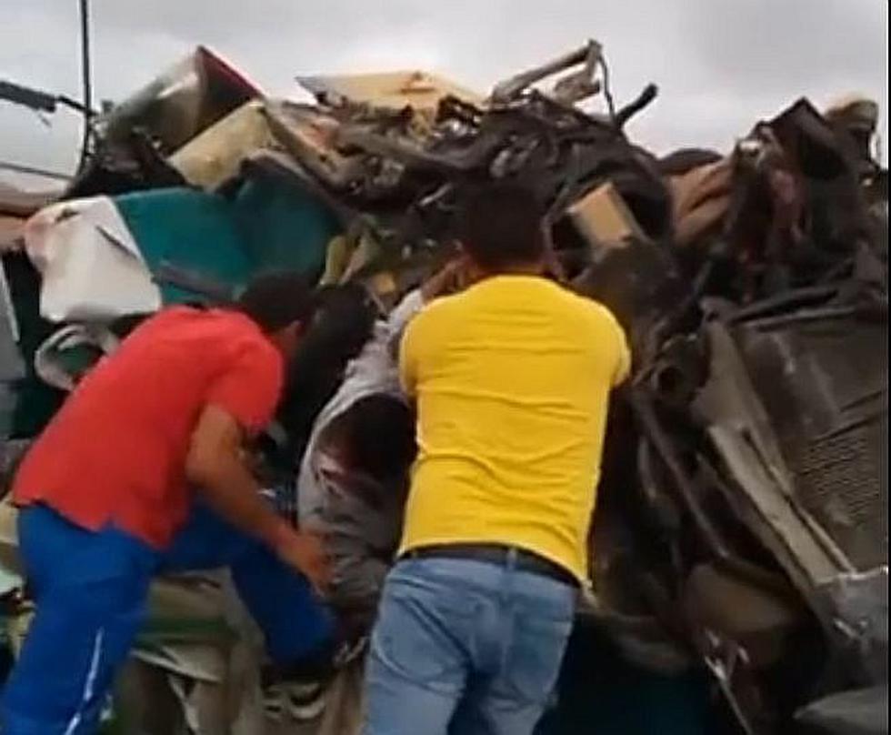 Choque de buses interprovinciales deja varios heridos en Arequipa (VÍDEO)