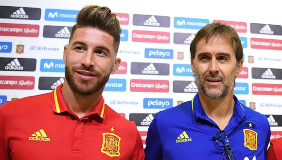 Sergio Ramos se pronunció tras destitución del técnico de España que fichó por el Real Madrid