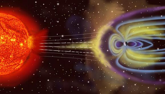 Ciencia: Logran observar interacción de campos magnéticos de la Tierra y el Sol