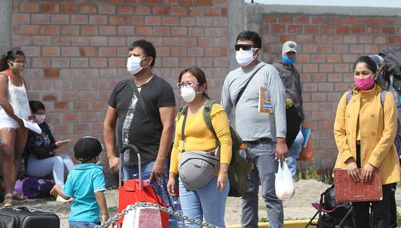 100 días de cuarentena: más de 42 mil peruanos regresaron a sus regiones de origen en la pandemia. (Foto referencial)