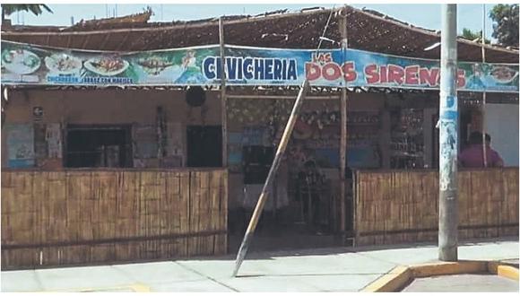 Delincuentes ingresan a robar a restaurante en la ciudad de Casma 