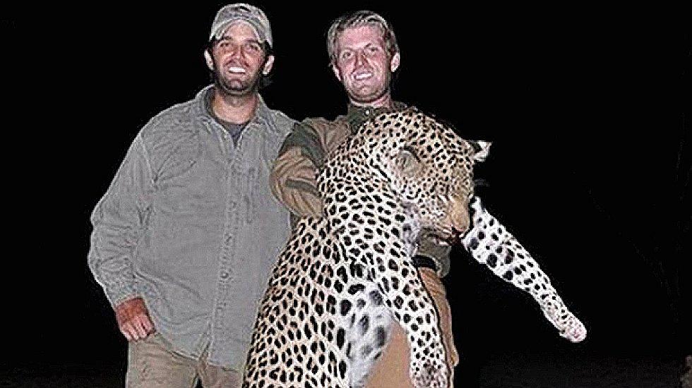 Donald Trump: Foto de sus hijos posando con animal cazado genera indignación 