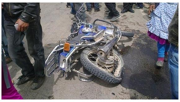Dos motociclistas muertos deja choque frontal en Panamericana