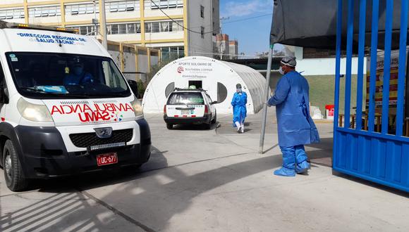 Nuevamente se registran fallecidos y contagiados en los hospitales Hipólito Unanue y Daniel Alcides Carrión. (Foto: Correo)
