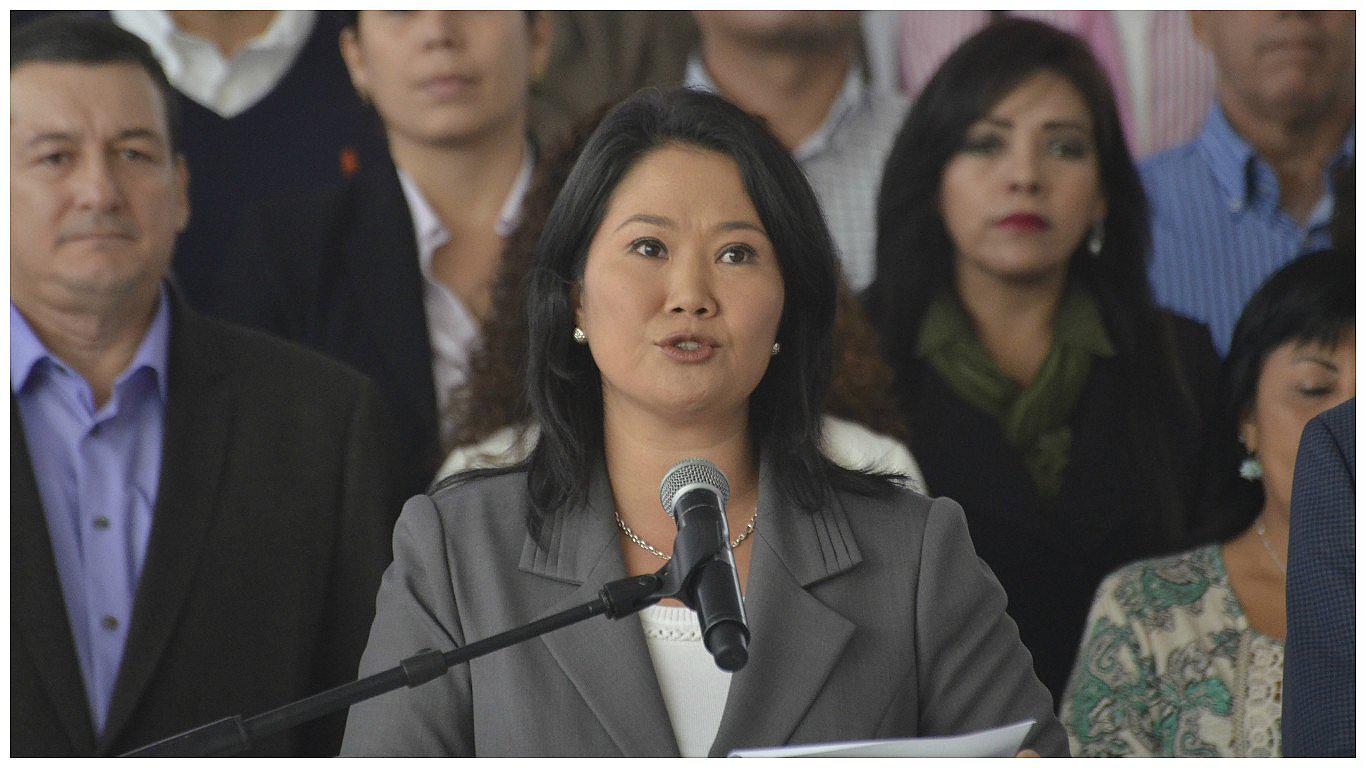 Keiko Fujimori: "No he recibido suma de dinero de empresa brasileña alguna"