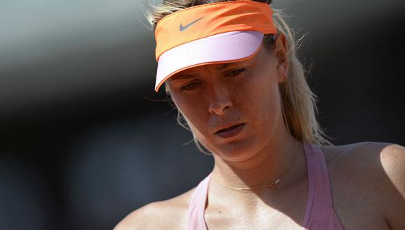 María Sharapova no fue invitada para jugar el Roland Garros