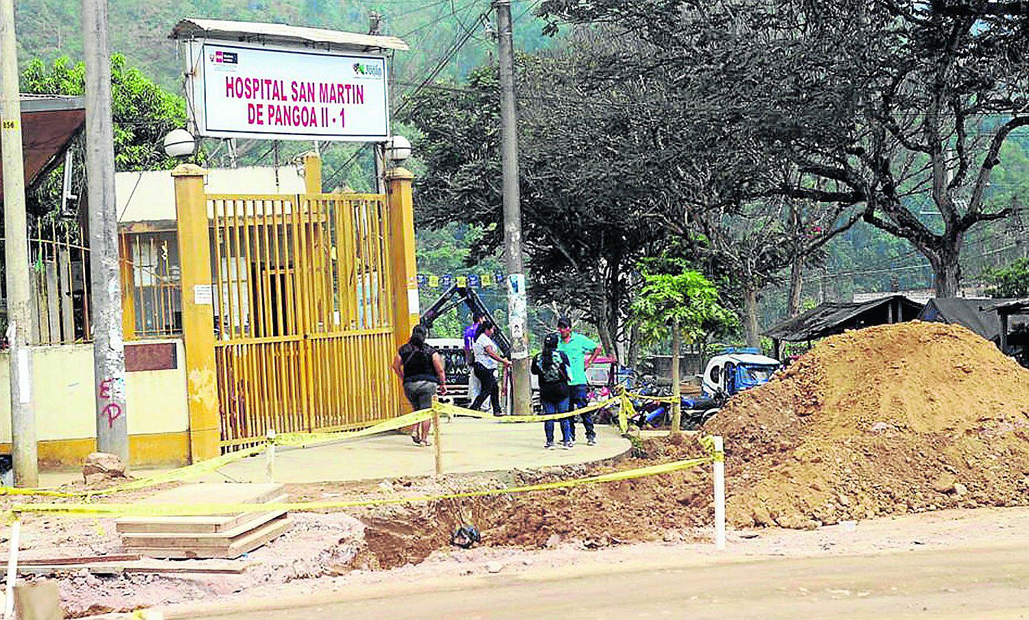 Hospital de Pangoa y obras de saneamiento generan expectativa
