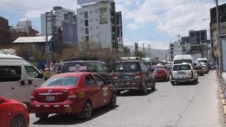 Unas 600 unidades de taxi independiente saldrán a las calles en Huancayo