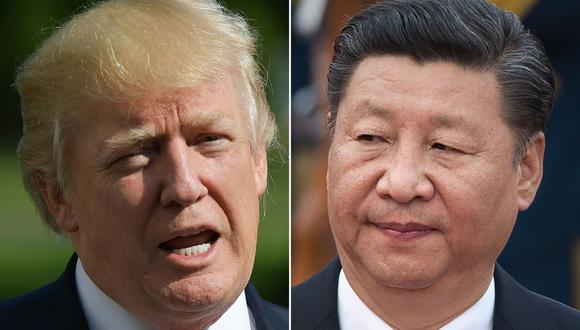 El presidente de Estados Unidos, Donald Trump, y su homólogo de China Xi Jinping. (AFP/MANDEL NGAN Y NICOLAS ASFOURI).