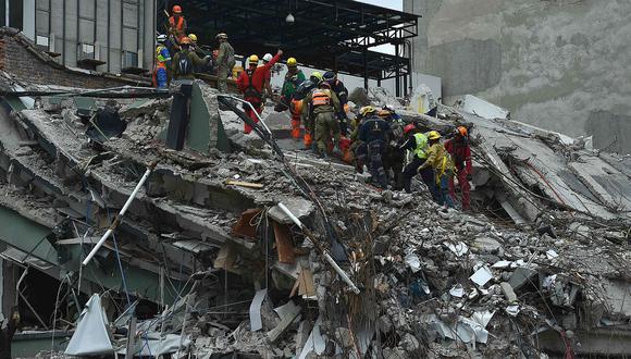 Terremoto en México: Estiman que hay 50 personas bajo escombros en Ciudad de México