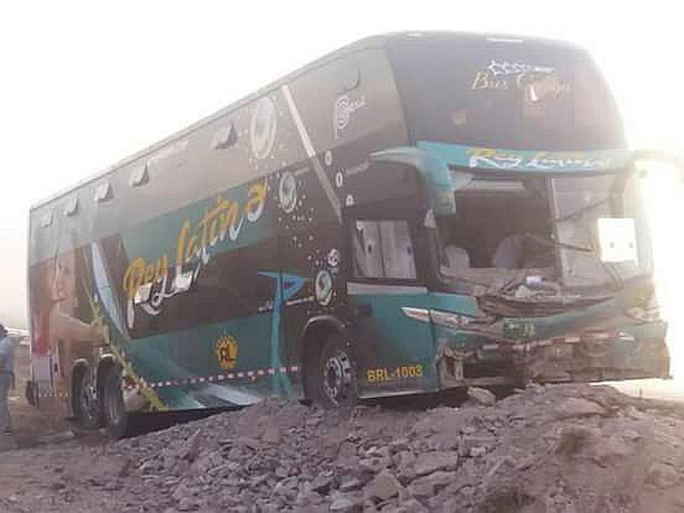 Empresa Rey Latino vuelve a protagonizar accidente y deja heridos (FOTOS)