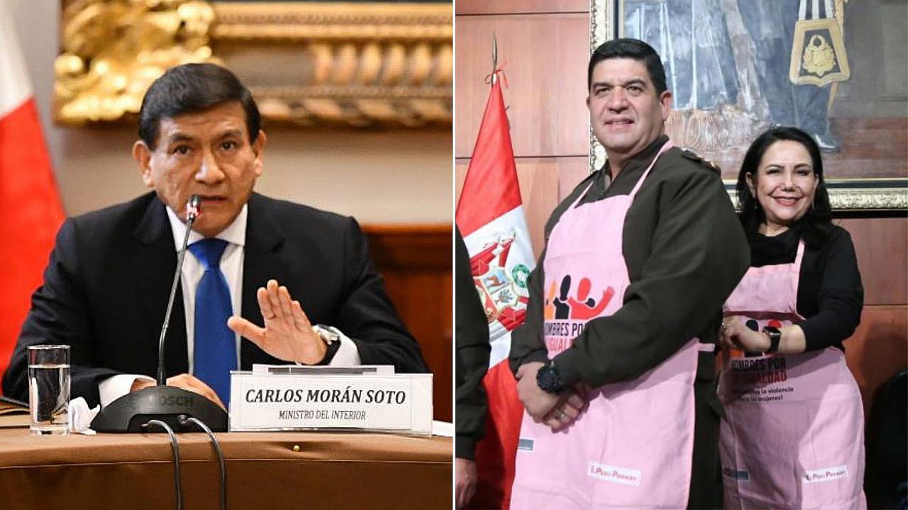 Carlos Morán descartó uso de mandiles rosados en la PNP pero resaltó ejemplo de las Fuerzas Armadas (VIDEO)
