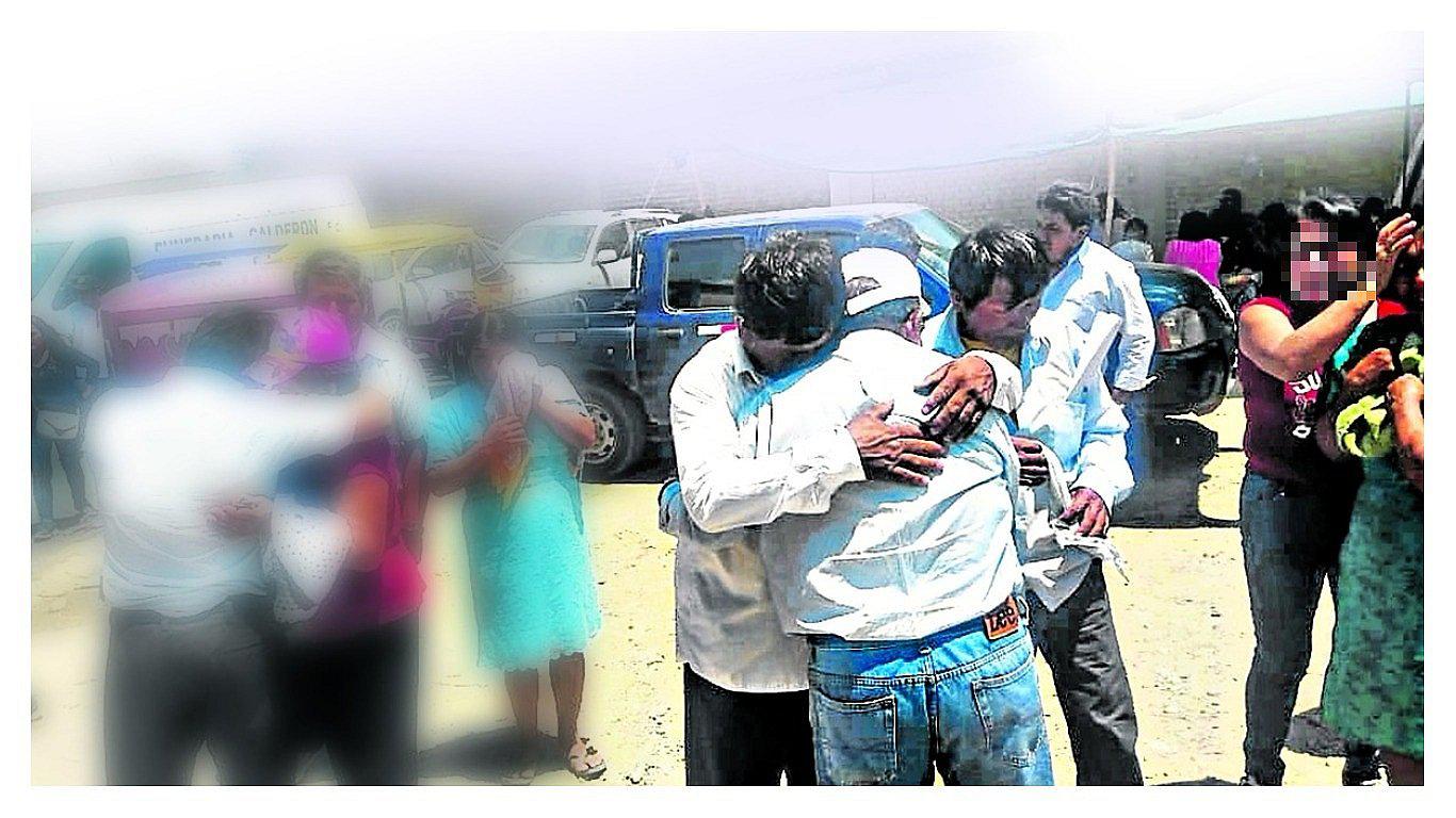 Tristeza y dolor por la muerte de 6 morropanos 