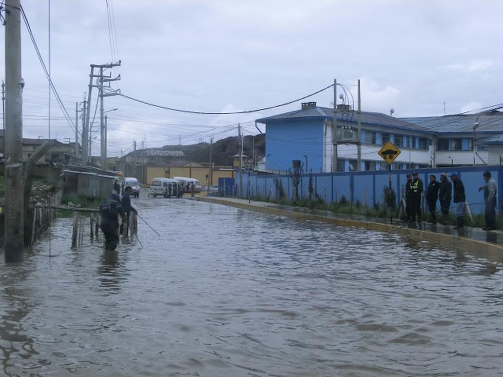  Intensas lluvias inundan calles y viviendas y dejan más de veinte damnificados