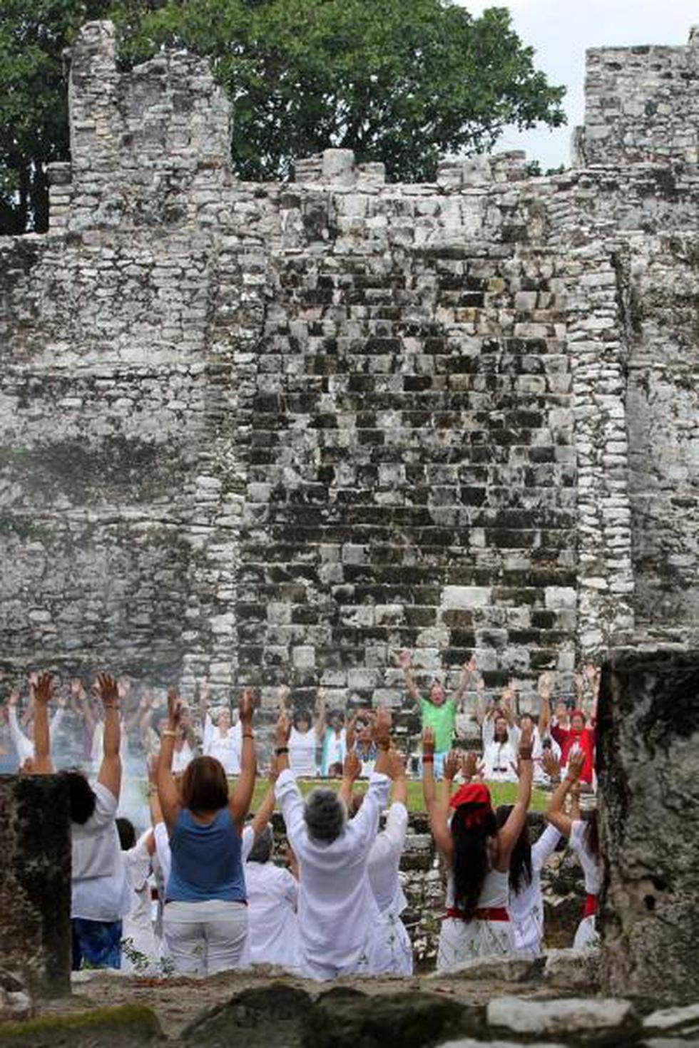 Fotos: México recibe la nueva era maya en Chichén Itzá
