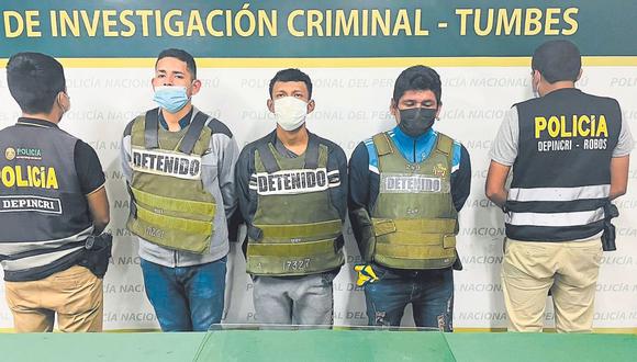 Según la Policía Nacional del Perú, los tres sujetos serían integrantes de la banda “Los Falsos Taxistas de Aguas Verdes”.