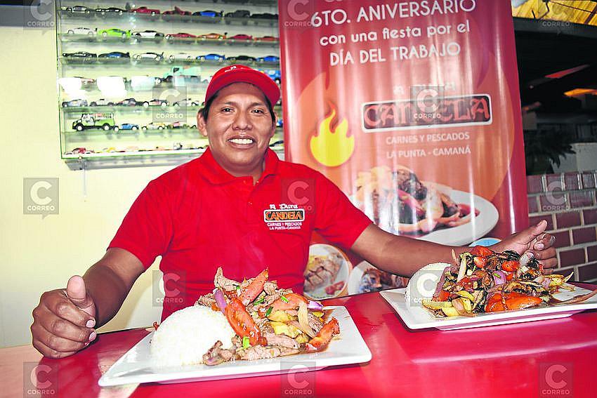El placer de comer un lomo saltado cerca al mar