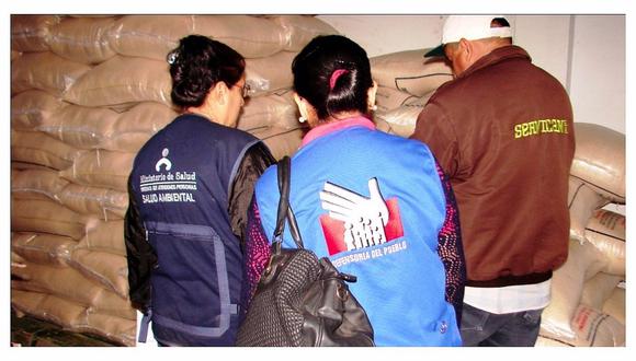 La Libertad: Encuentran gorgojos en sacos de arroz de programas sociales en comuna de Virú 