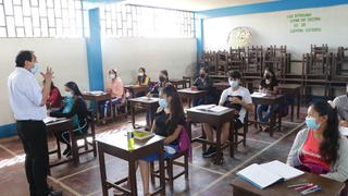 En Junín reincorporan a clases a más de mil alumnos y acortan cifra de deserción escolar