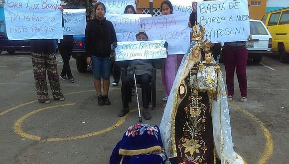Bellavista: Intentó llevarse imagen de Virgen del Carmen porque le hizo milagro (VIDEO)