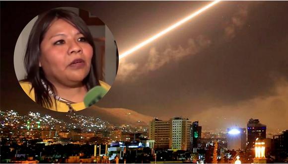 ​Profesora peruana en Siria: “Ataques fueron lejos de la población civil. Estamos tranquilos” (VIDEO)