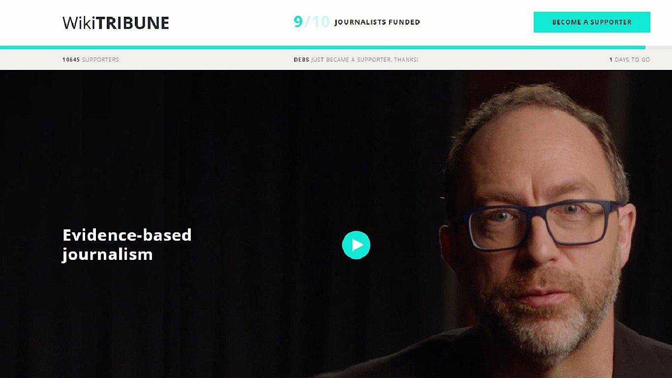 Creador de Wikipedia lanza Wikitribune para combatir las noticias falsas