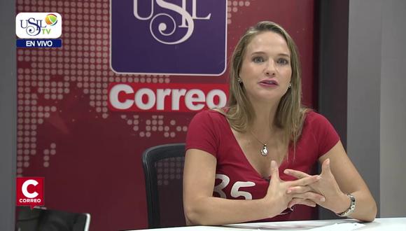Luciana León: Estamos trabajando en buscar un sucesor a Alan García