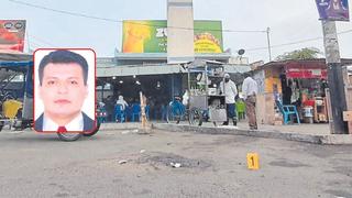 Trabajador judicial es asesinado de un balazo en Piura