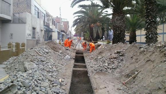 Tacna: Obras de la EPS en las calles del Cercado perjudican a 14 mil vehículos