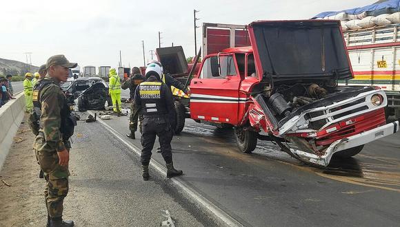 La Libertad: Choque entre camión y auto deja un muerto en Chao 