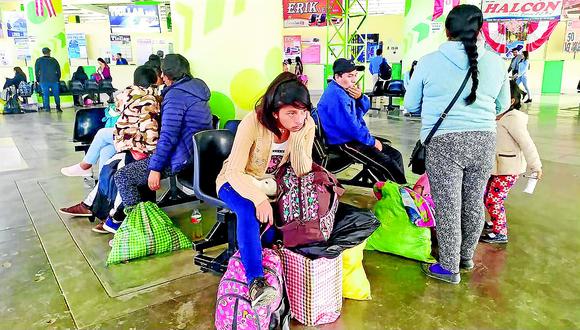 Pasajes de Huancayo a Lima se disparan conforme transcurren las horas