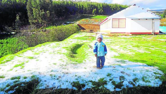 Huancavelica en emergencia por friaje