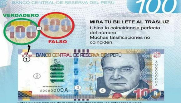 ¿Cómo detectar billetes falsos?