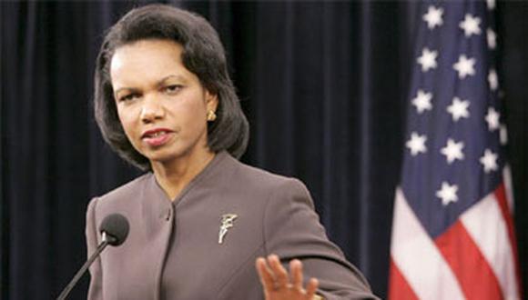 Condoleezza Rice: EE.UU. "no puede liderar desde atrás"