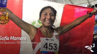 Sofía Mamani se llevó la primera medalla de oro en los Juegos Panamericanos Junior Cali 2021 para Perú