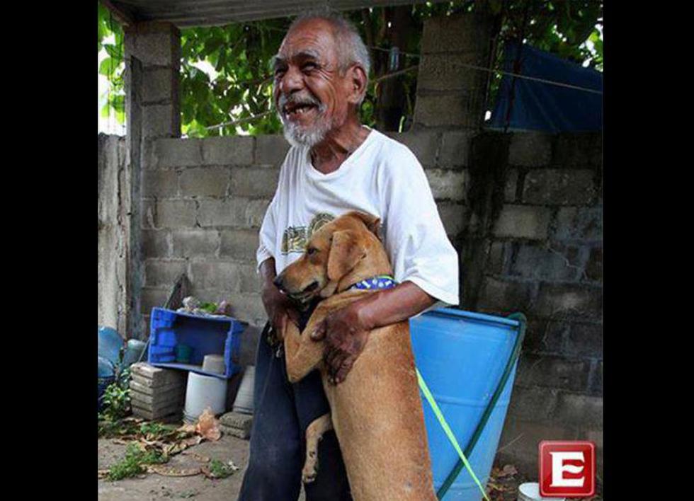 Historia de Don Félix y 'Lobito' conmueve en redes  