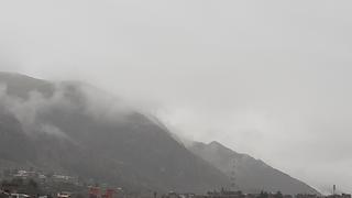 Anuncian fuertes lluvias y nevadas hasta el viernes 20 en el departamento de Huancavelica