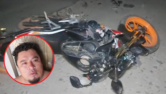 El occiso es identificado como Josué Samuel Gálvez Carranza, quien iba a bordo de una motocicleta que terminó colisionando contra una camioneta. (Foto: Radio Ke Buena Virú)