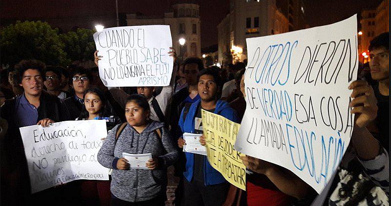 ​Este lunes se realizará marcha contra censura a ministro Jaime Saavedra