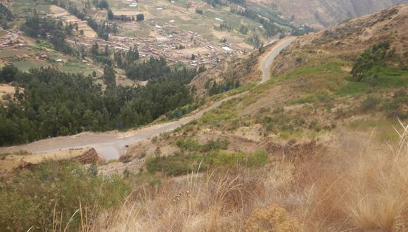 Cusco: Vía de acceso al Parque Arqueológico de Pisac es calificada por especialistas del Ingemmet como zona peligro muy alto por derrumbes y deslizamientos. (Foto: Ingemmet)